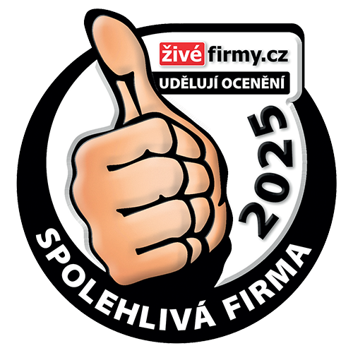 Získali jsme ocenění Spolehlivá firma 2025